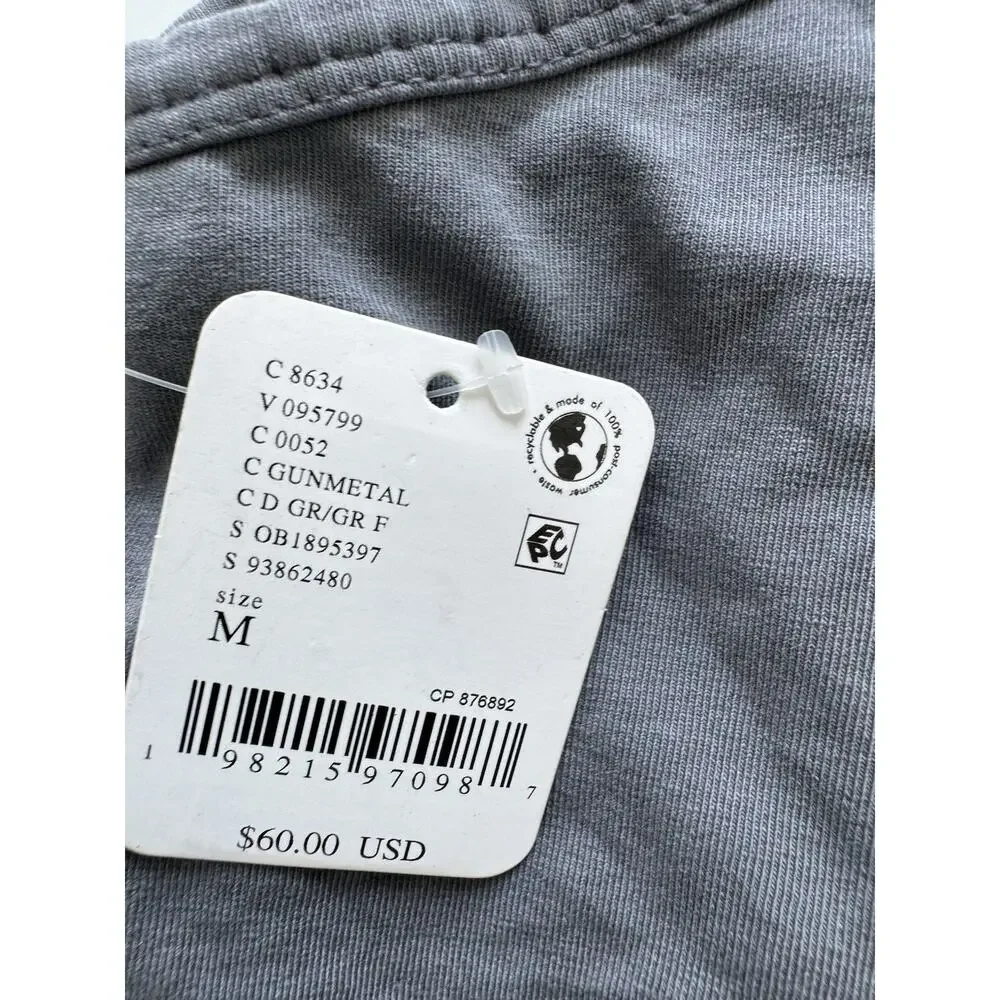 Free People FP Movement Hot Shot Mini Dress With Shorts Washed Indigo Sz Medium0 - Picture 5 of 5